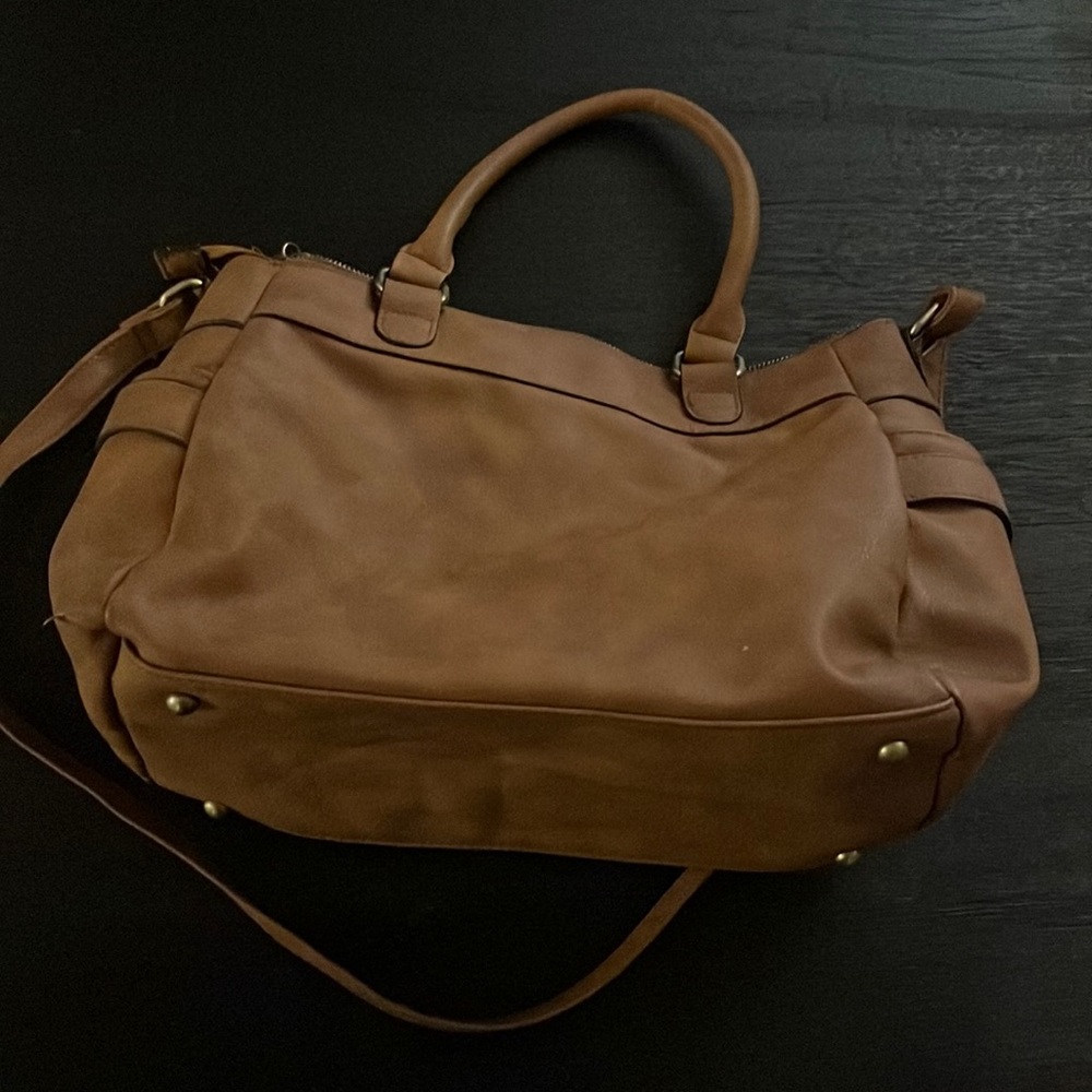 Dark beige purse